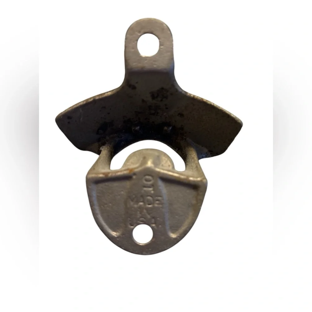 Vintage Pepsi Cola Starr Wall Mount‎ Metal Bottle Opener Made in USA Screws